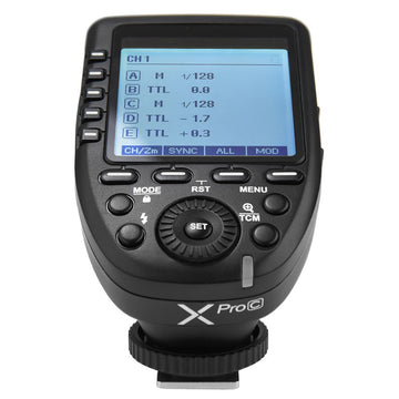 Godox XPro-C TTL 2.4G Wireless Flash Trigger for Canon Cameras
